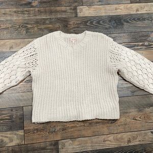 Chunky knit sweater